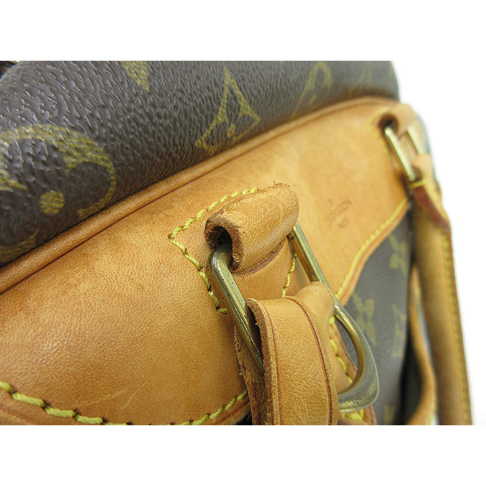 LOUIS VUITTON Monogram Deauville Boston Bag Handbag - Picture 8 of 11